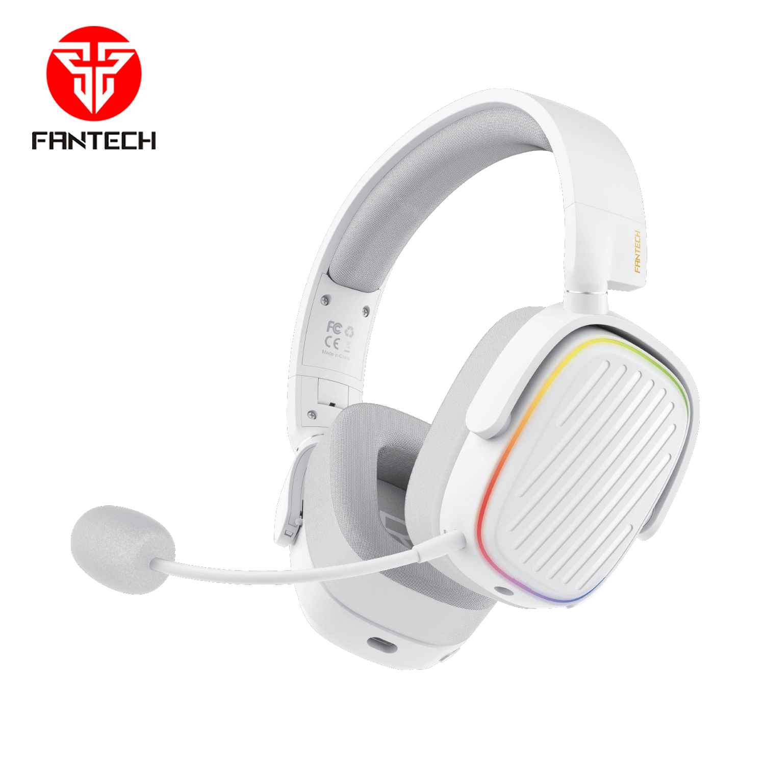 Fantech Harmony WHG02 Wireless & Bluetooth Headphones – Tri-Mode Connection (White) Fantech Harmony WHG02 Wireless & Bluetooth Headphones – Tri-Mode Connection (White)